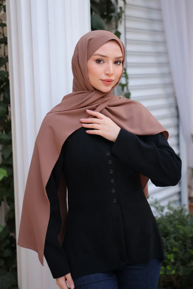 Camel Five Medine İpeği Şal