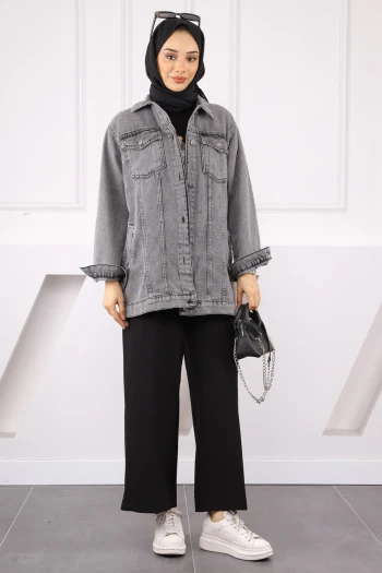 Füme Cepli Kot Ceket