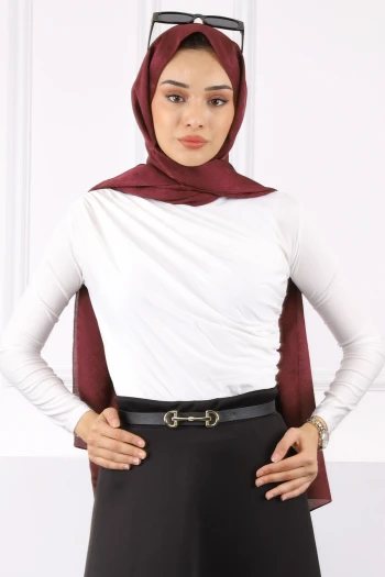 Ekru Önü Drapeli Sandy Bluz