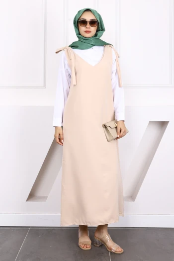 Bej Omzu Bağlamalı Jile