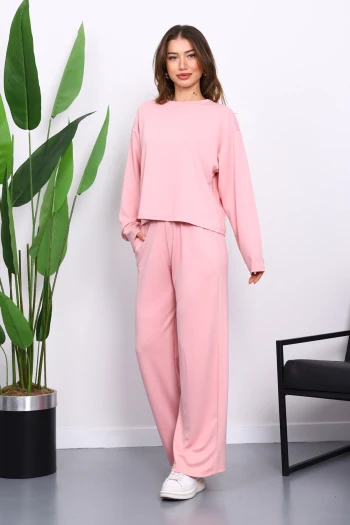 Somon Yanları Taş Detaylı Modal Takım