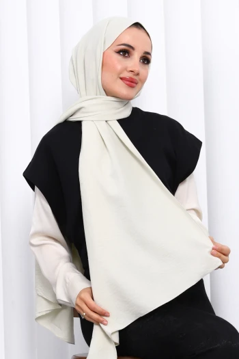 Mint Pamuklu Caz Şal