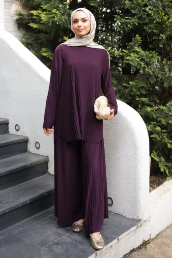 Mürdüm Piliseli Sandy Tunik Pantolon Takım