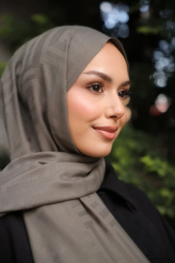 Haki İpekhan Pamuk Jakarlı Şal