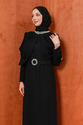 Siyah Vibrant Abiye