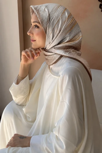 Taş Desenli Soft Eşarp
