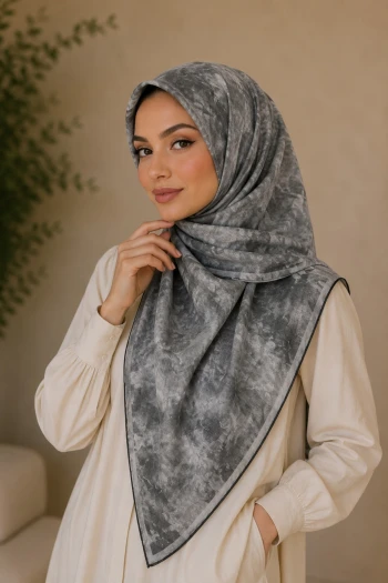 Füme Pamuklu Soft Eşarp