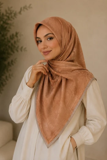 Somon Pamuklu Soft Eşarp